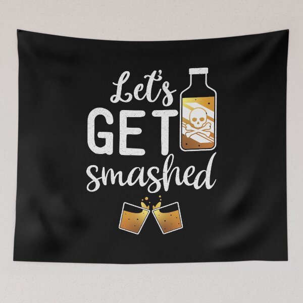 Item preview, Lets Get Smashed | Gifts For Halloween designed and sold by DrawingBoard.