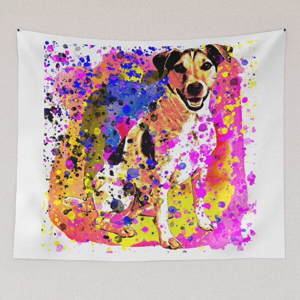Item preview, oil painting art of a dog  designed and sold by MXanwar.