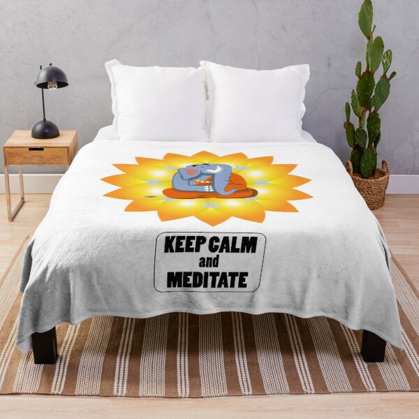Item preview, Keep calm and meitate 19 designed and sold by Regulus9.