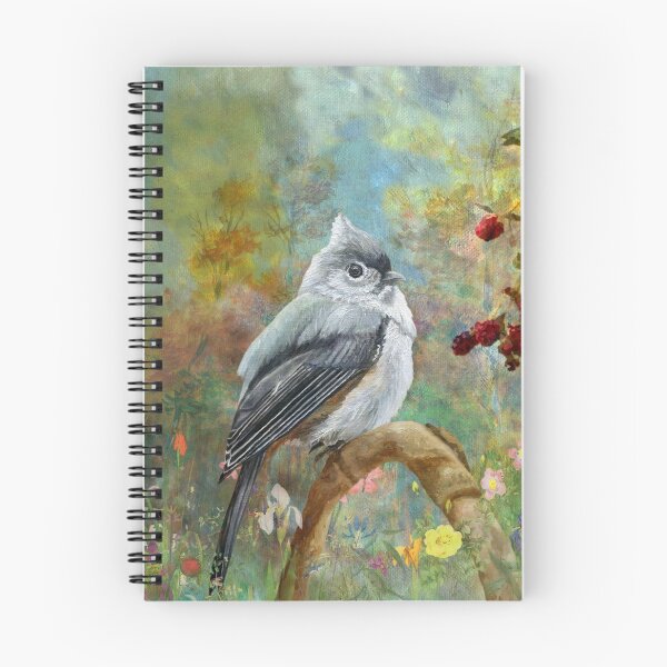 Item preview, Titmouse In The Berries Garden designed and sold by Angeles M. Pomata.