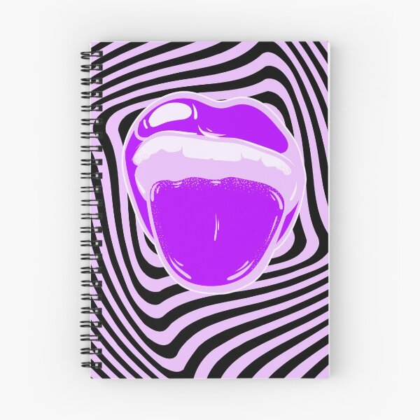 Item preview, Hypnotic mouth Aphex twin trippy pattern crystal castles designed and sold by Harshler-Art.