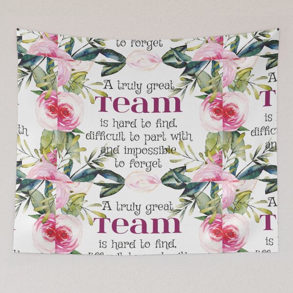 Item preview,  A truly great team is hard to find / Amazing team Quote / team Gifts / Office Quotes / Office prints designed and sold by tanabe.