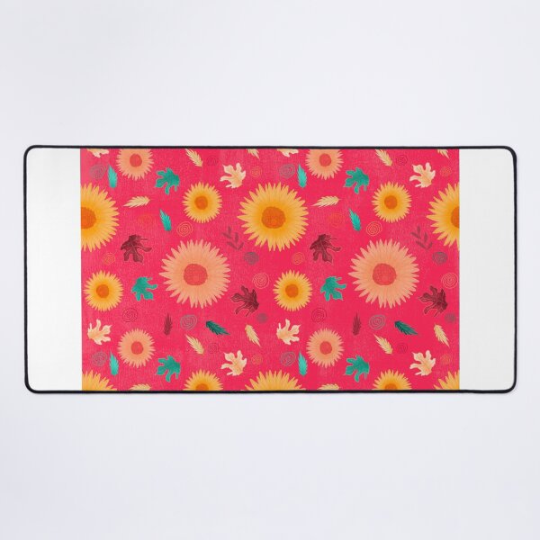 Item preview, Fall Yellow & Pink Sunflowers - Salmon Peach designed and sold by Duniatozy.