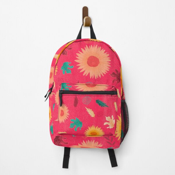 Item preview, Fall Yellow & Pink Sunflowers - Salmon Peach designed and sold by Duniatozy.