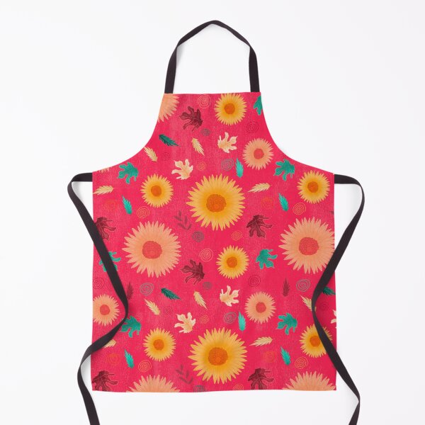 Item preview, Fall Yellow & Pink Sunflowers - Salmon Peach designed and sold by Duniatozy.