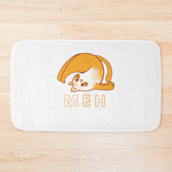 Item preview, Funny Meh Cat designed and sold by mouda20.