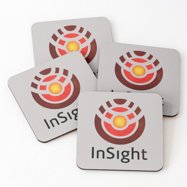Item preview, InSight Mission Logo - vintage look designed and sold by trendistudio.