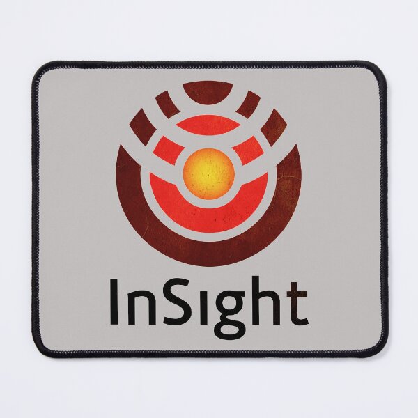 Item preview, InSight Mission Logo - vintage look designed and sold by trendistudio.