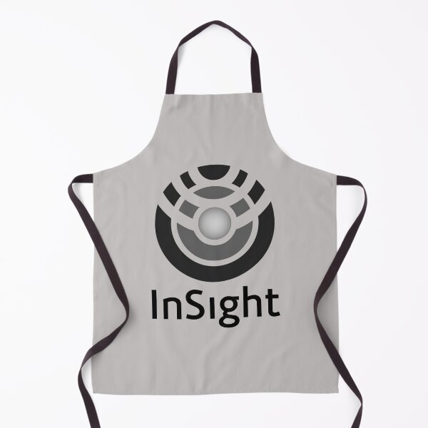 Item preview, InSight Mission Logo - black and white designed and sold by trendistudio.