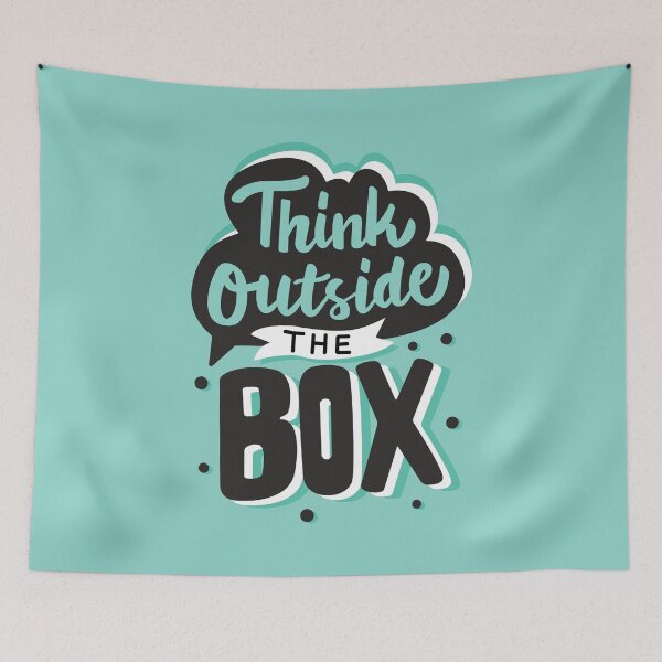 Item preview, Think Outside The Box designed and sold by Alarasboy.