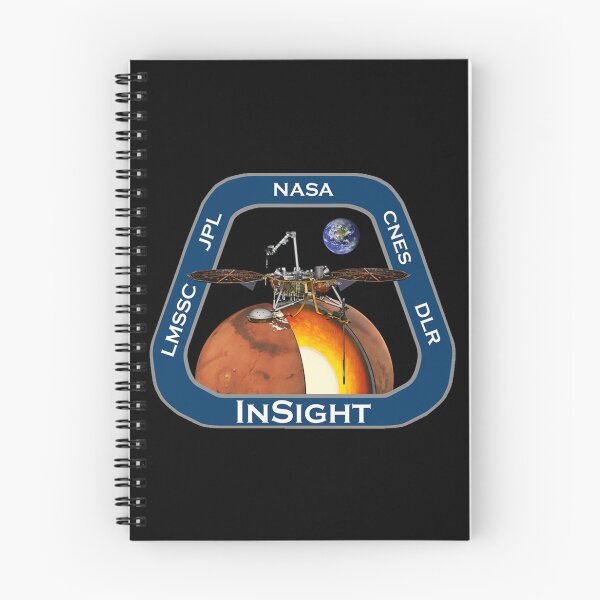 Item preview, InSight mission patch designed and sold by trendistudio.