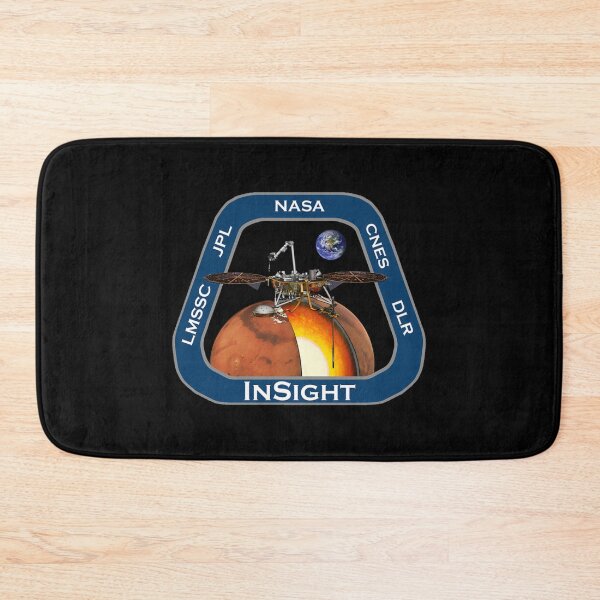 Item preview, InSight mission patch designed and sold by trendistudio.