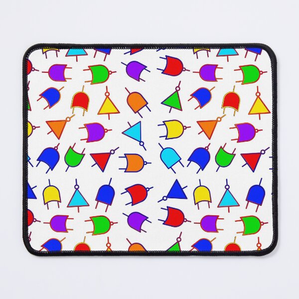 Item preview, Logic gates electronics components art designed and sold by EngineersArt.