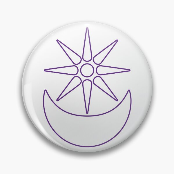 Item preview, Pontic Star and Crescent [Royal Purple Strokes] designed and sold by jorellaf.