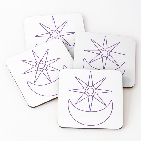 Item preview, Pontic Star and Crescent [Royal Purple Strokes] designed and sold by jorellaf.