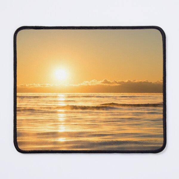 Item preview, Cold Smoke and Waves - Polar Vortex Sunrise Overwater designed and sold by Georgia Mizuleva.