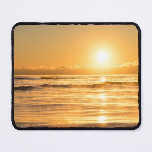 Item preview, Cold Smoke and Waves - Icy Subzero Sunrise Overwater  designed and sold by Georgia Mizuleva.