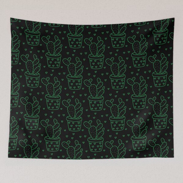 Item preview, cactus trendy bright pattern designed and sold by cutecrazytshirt.