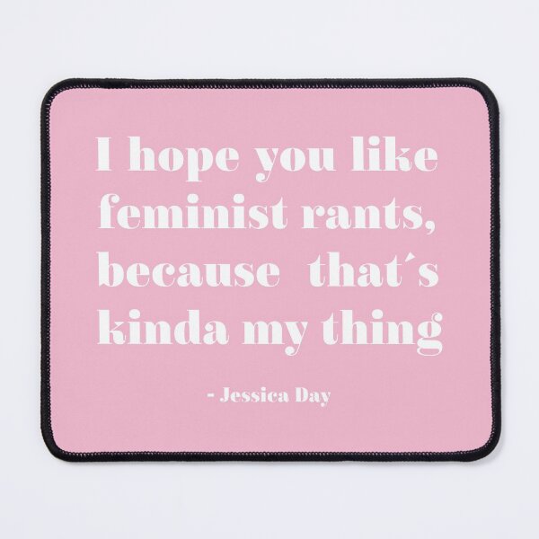 Item preview, New girl feminist rants white designed and sold by jennlang.