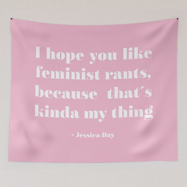 Item preview, New girl feminist rants white designed and sold by jennlang.