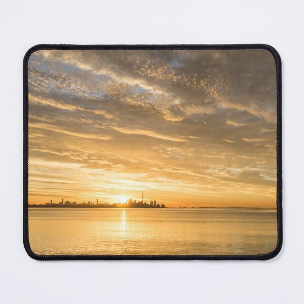 Item preview, Morning Glory - Spectacular Sunrise Behind Toronto Skyline designed and sold by Georgia Mizuleva.