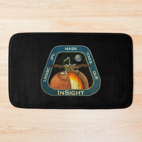 Item preview, InSight mission patch - vintage look designed and sold by trendistudio.