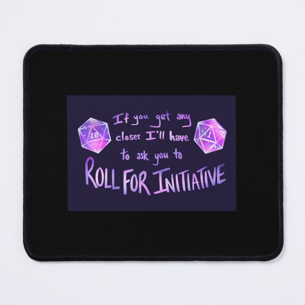 Item preview, Roll for Initiative - Purple designed and sold by RoseNightshade.