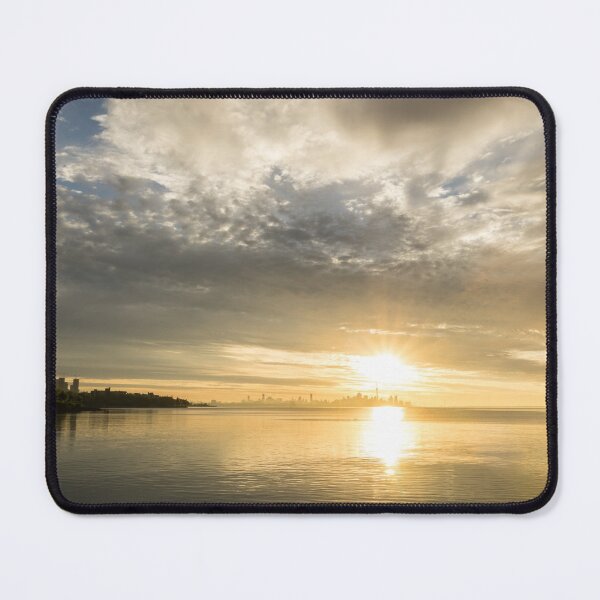 Item preview, Morning Glory - Toronto Skyline Under a Brilliant Sunrise designed and sold by Georgia Mizuleva.
