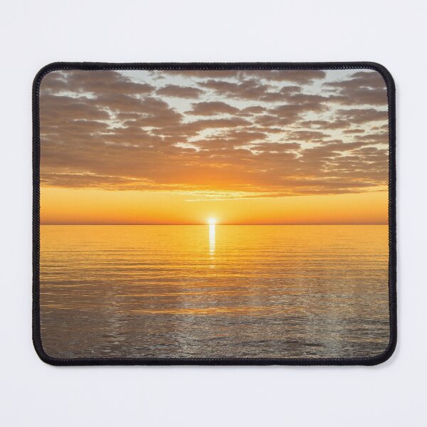 Item preview, Rich Golden Sun Light with Clouds and Ripples Echoing Patterns designed and sold by Georgia Mizuleva.