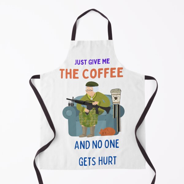 Item preview, Just Give Me The Coffee And No One Gets Hurt designed and sold by MYNTLYF.