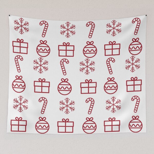 Item preview, Cute Christmas Pattern candy gift Snowflake designed and sold by PinkPandaDesign.