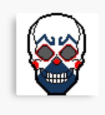 Grumpy Pixel Canvas Print