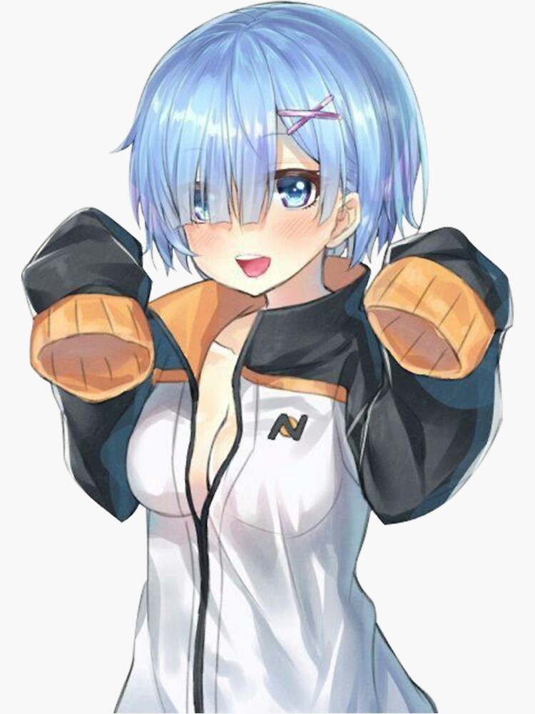 rem wearing subaru's jacket