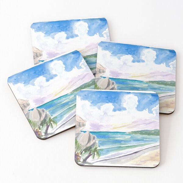 Item preview, Grand Anse La Digue Seychelles Island Dreams  designed and sold by artshop77.
