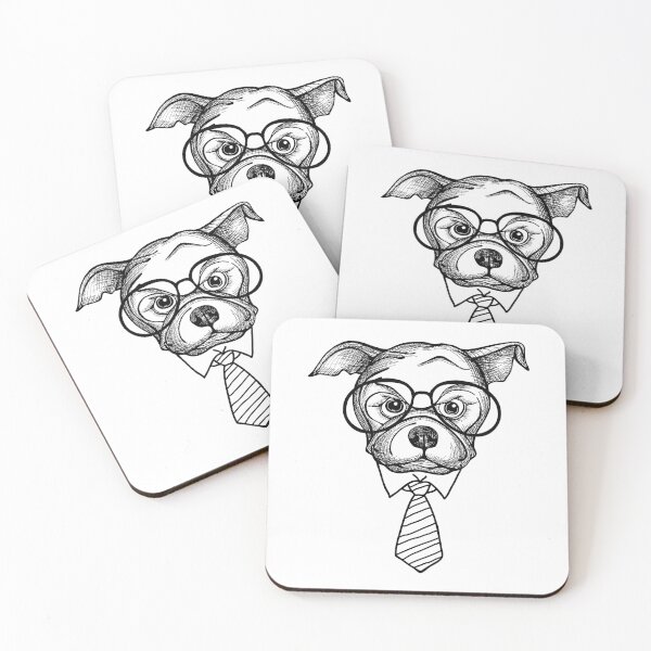 Item preview, Dog with tie designed and sold by Altaban.