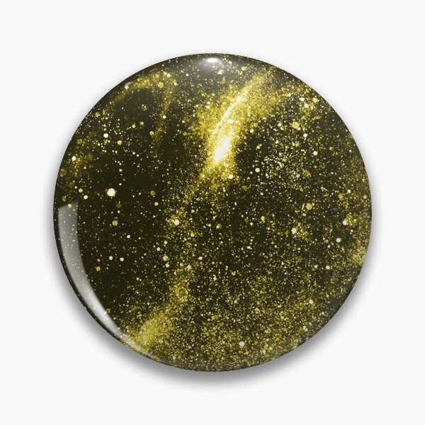 Item preview, Dark yellow black abstract galaxy designed and sold by PLdesign.