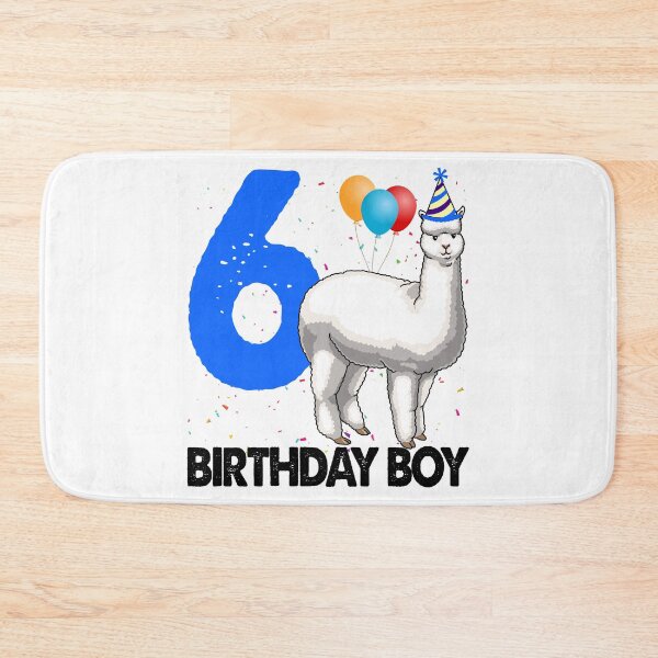 Item preview, Birthday Boy 6 Alpacas designed and sold by Bendthetrend.
