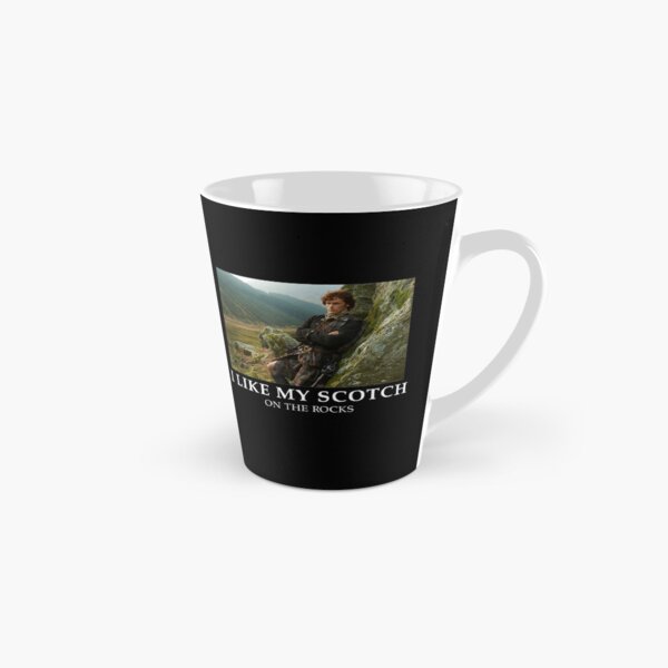 Item preview, Scotch Outlander sur les rochers designed and sold by KellyProGifts.