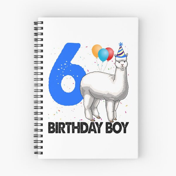 Item preview, Birthday Boy 6 Alpacas designed and sold by Bendthetrend.