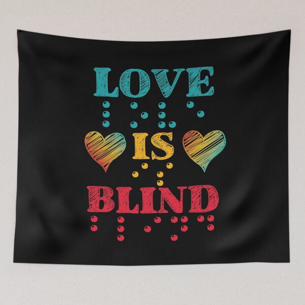 Item preview, Love Is Blind Braille designed and sold by TravelScientist.