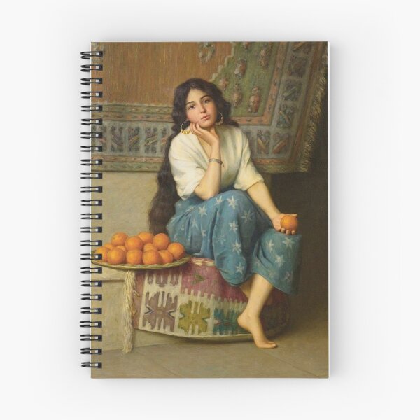 Item preview, The Orange Seller (1908) - Enrique Serra y Auque designed and sold by SALON DES ARTS.