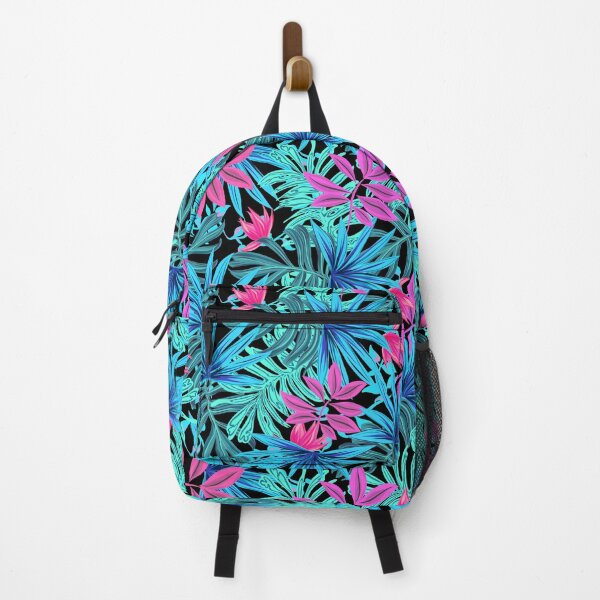 Item preview, Pink and turquoise foliage pattern designed and sold by RafaelLima7.