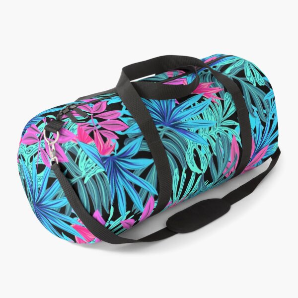 Item preview, Pink and turquoise foliage pattern designed and sold by RafaelLima7.