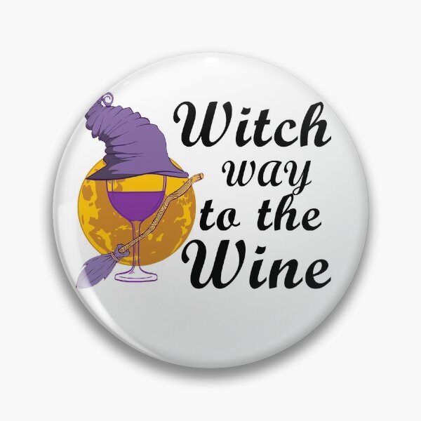 Item preview, Witch Way To The Wine  For Halloween Party, Halloween Gift For Friend, Funny designed and sold by Simoel12.