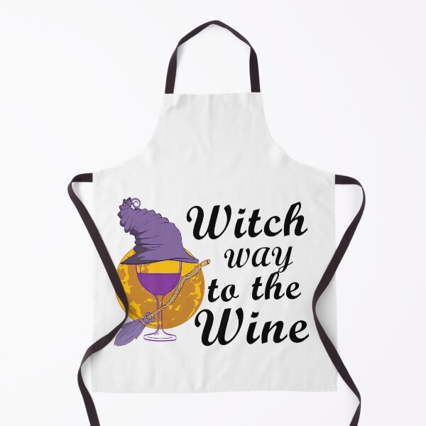 Item preview, Witch Way To The Wine For Halloween Party, Halloween Gift For Friend, Funny designed and sold by Simoel12.