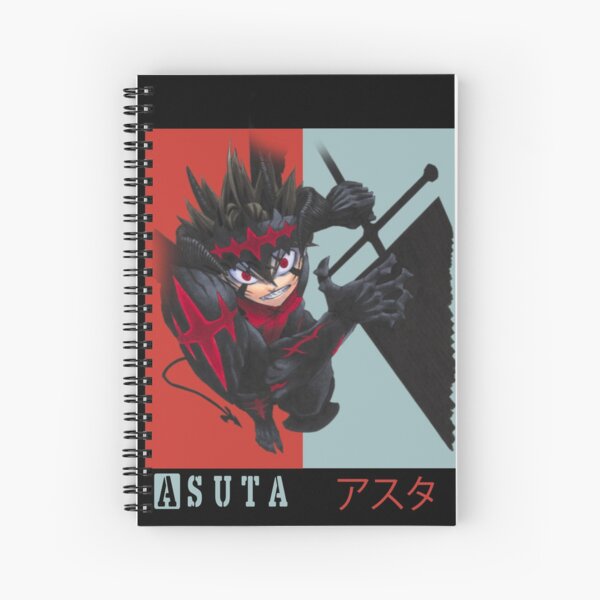 Black Clover Anime Spiral Notebooks Redbubble