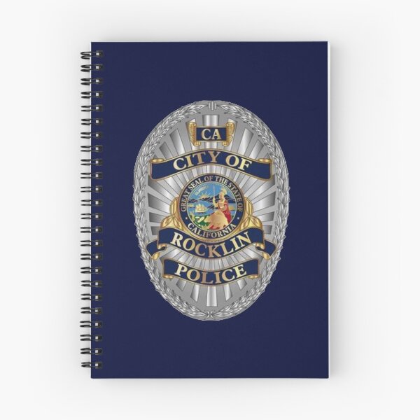 Item preview, Rocklin California Police Badge designed and sold by Lawrence Baird.