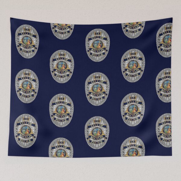 Item preview, Rocklin California Police Badge designed and sold by Lawrence Baird.
