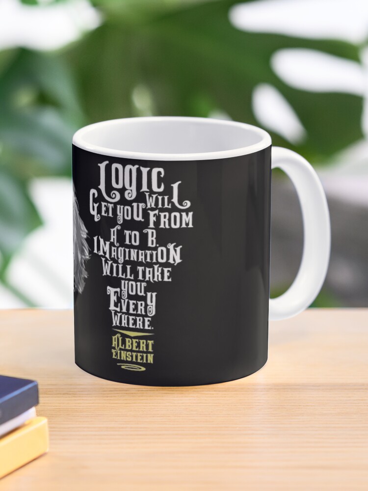 Limitation imagination Motivational Inspirational Mug Novelty Gift Printed Tea Coffee Ceramic Mug