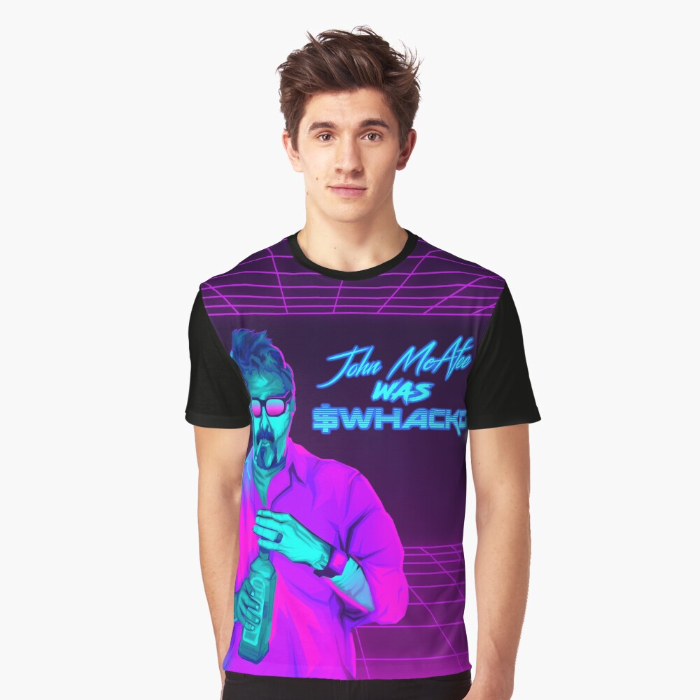 The Hard Liquor McAfee Graphic T-Shirt